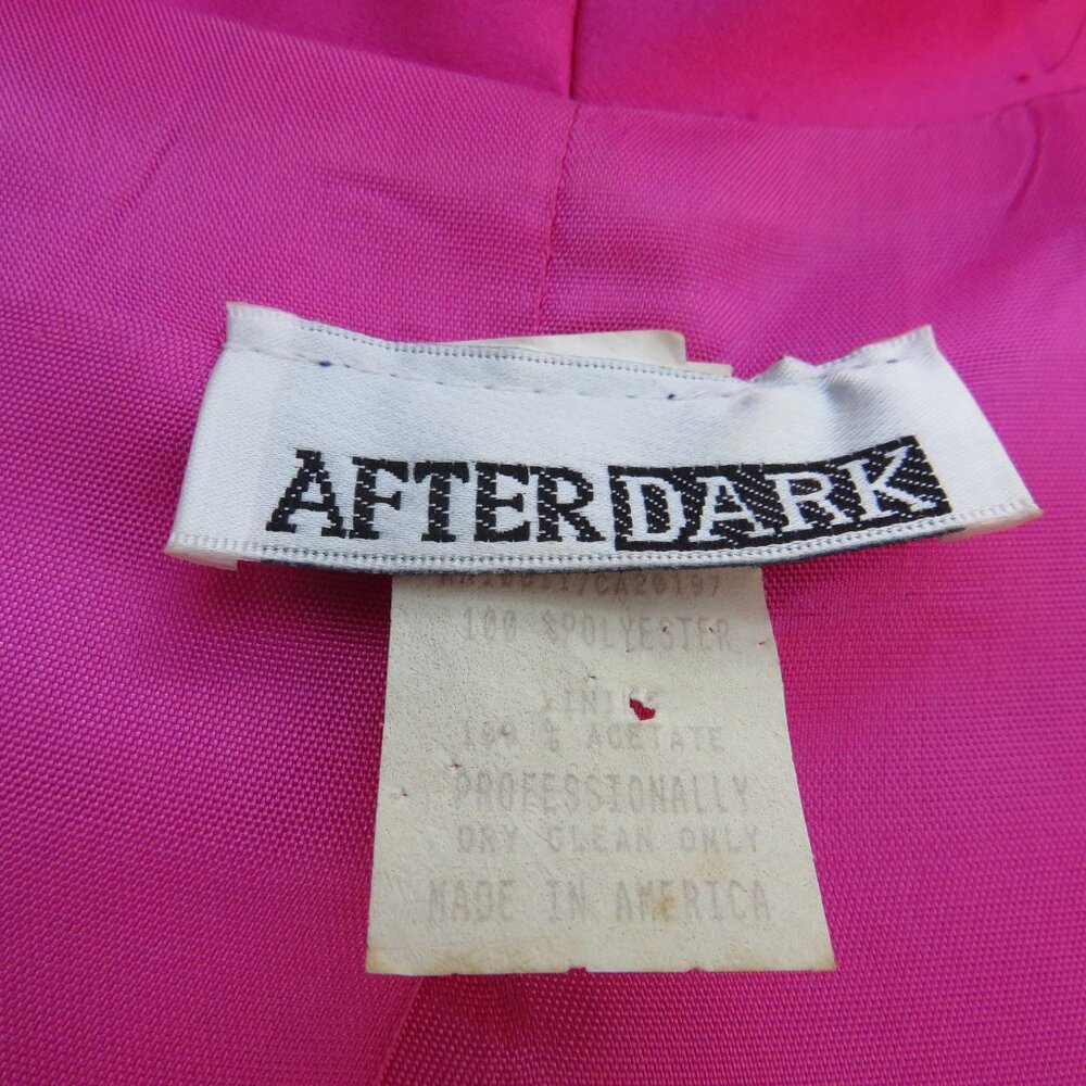 After Dark Womans size 12 Dress 2 Pieces Vintage - Picture 11 of 13